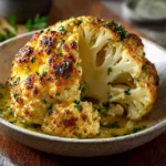 Chou-fleur rôti entier