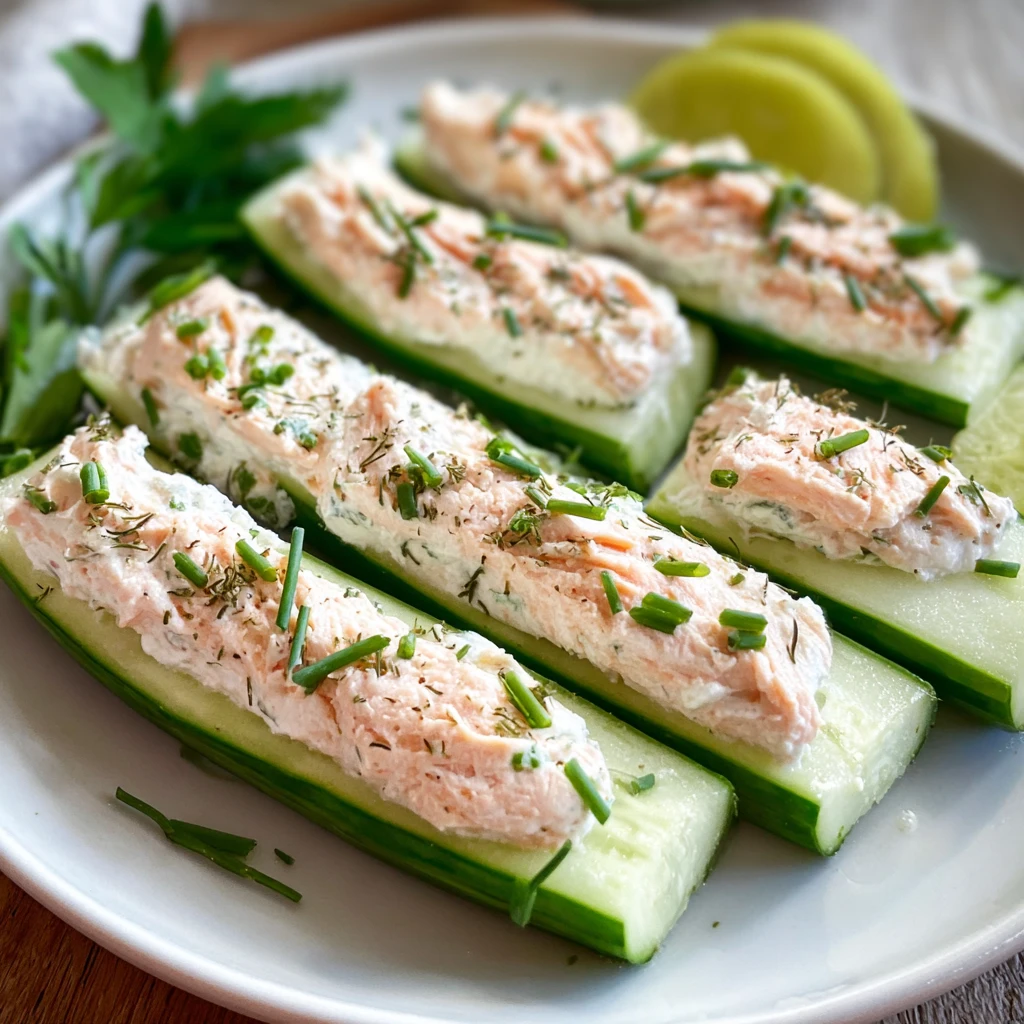 Concombres farcis au thon : recette fraîche et légère 4 Concombres farcis au thon