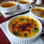 Crème brûlée aux asperges