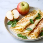 Crêpes aux pommes
