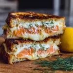 Croque saumon fumé