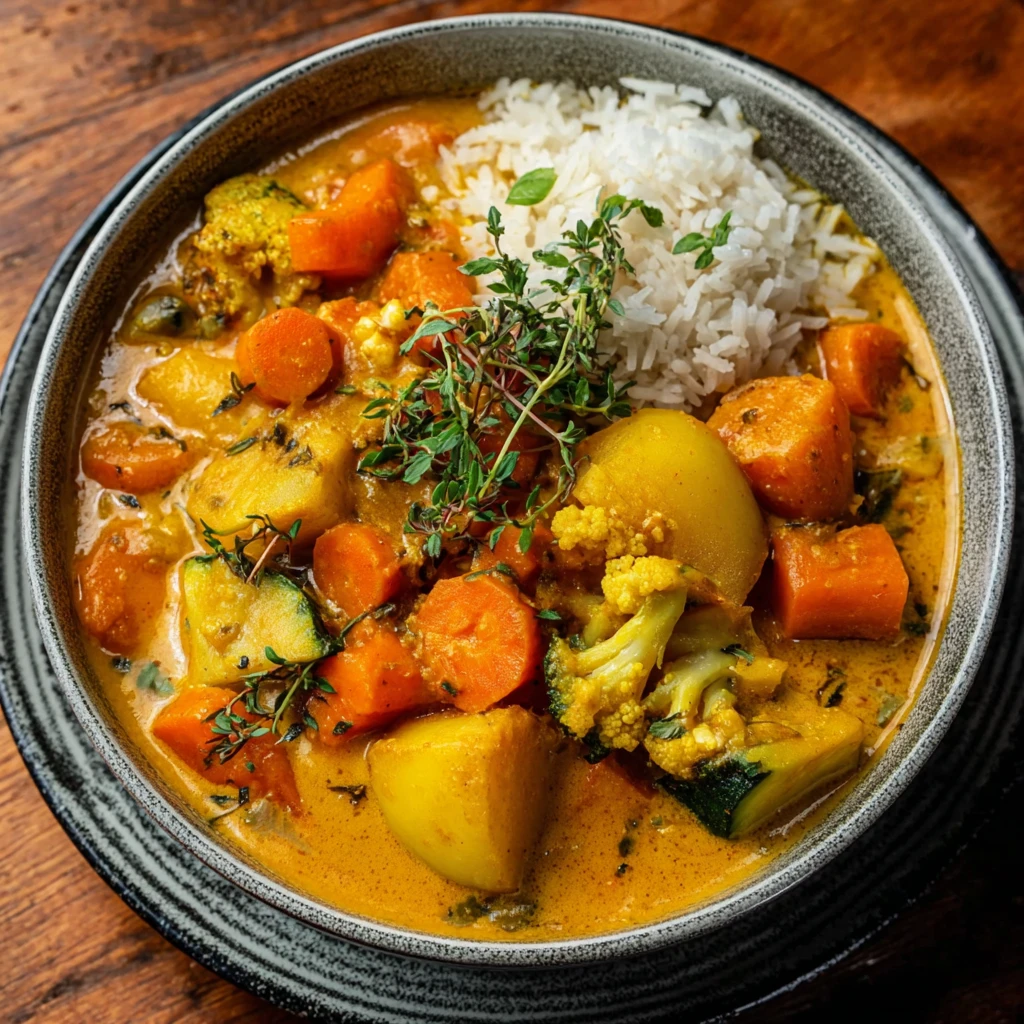Curry de légumes