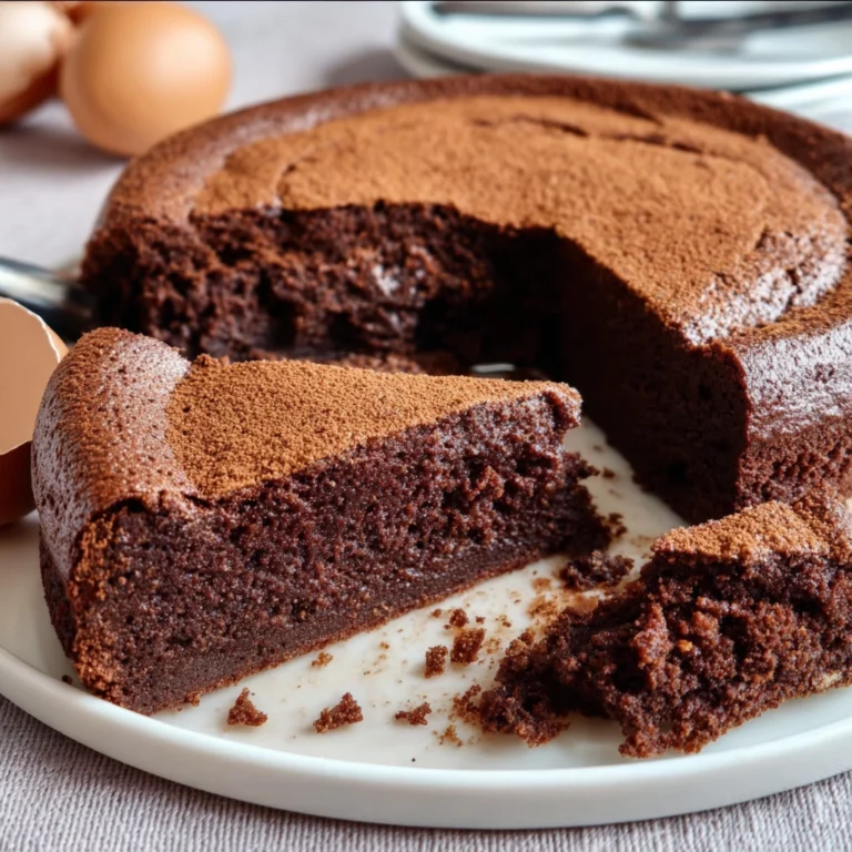Fondant chocolat amandes