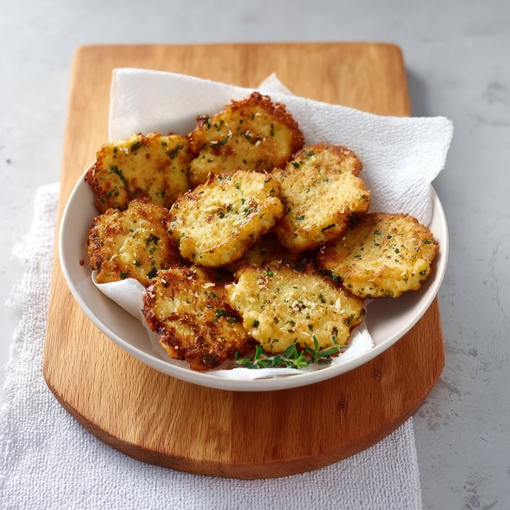 Galettes de chou-fleur