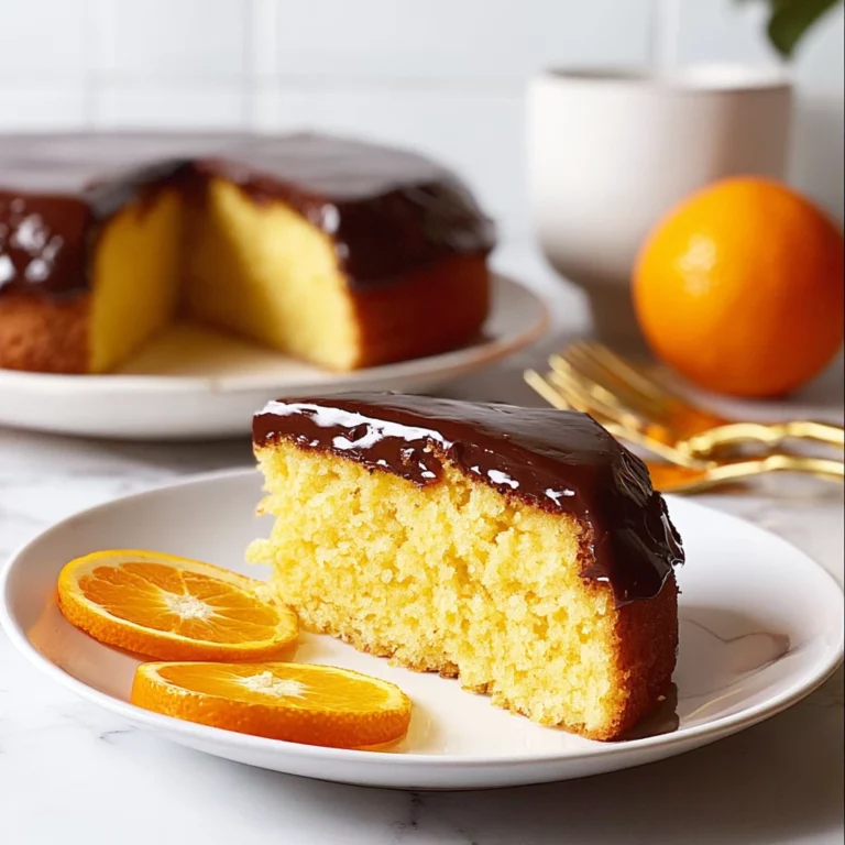 Gâteau à l’orange