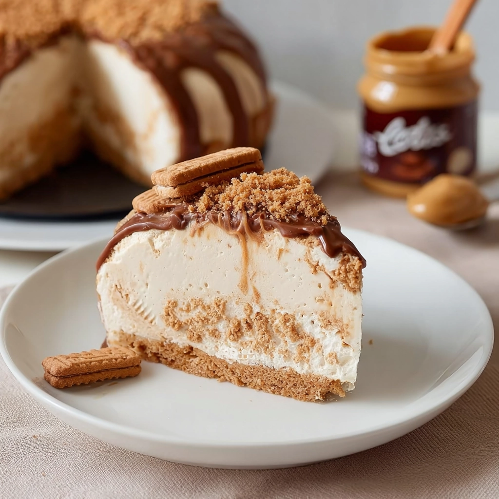 Gâteau mousse spéculoos