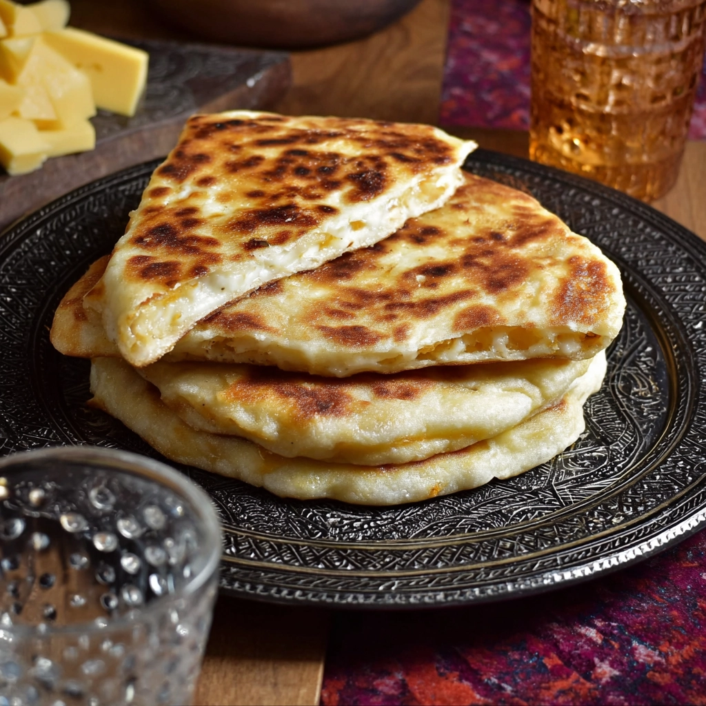 Khachapuri Poêle : pain au fromage géorgien facile sans four 4 Khachapuri Poêle