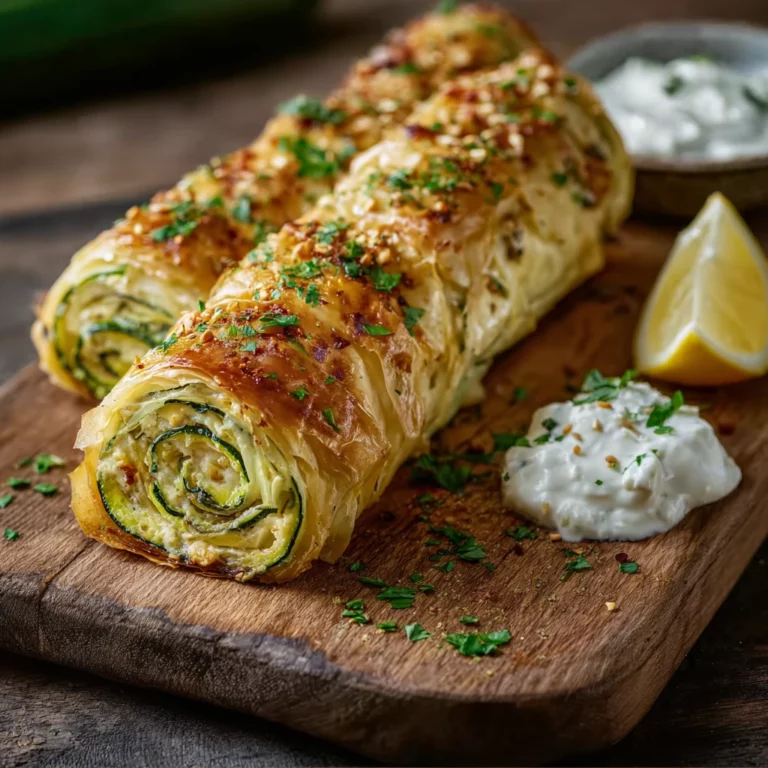 Rouleaux de courgette