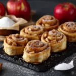 Roulés feuilletés pommes