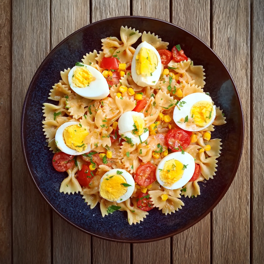 Salade de pâtes surimi