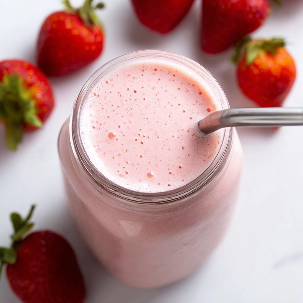 Smoothies petit-déjeuner à la fraise et à la banane, doux et fruités 4 Smoothies petit-déjeuner