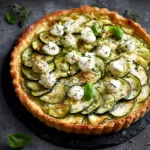 Tarte courgette feta