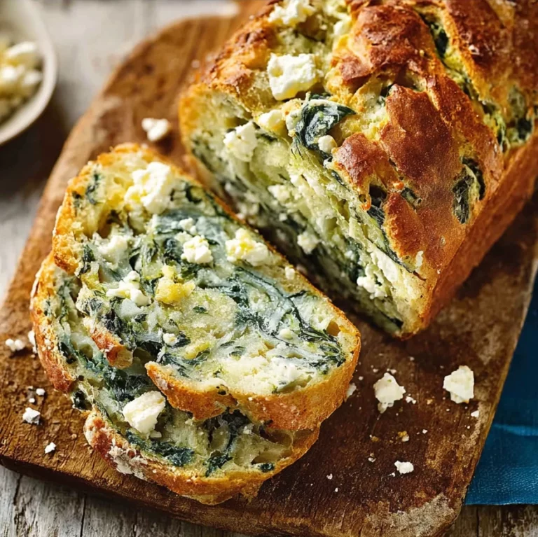 Cake salé épinards feta