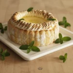 Charlotte au citron meringuée