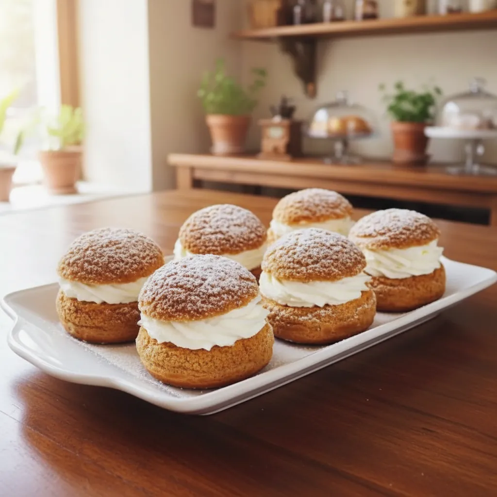Choux craquelin chantilly au mascarpone et chocolat 4 Choux craquelin chantilly