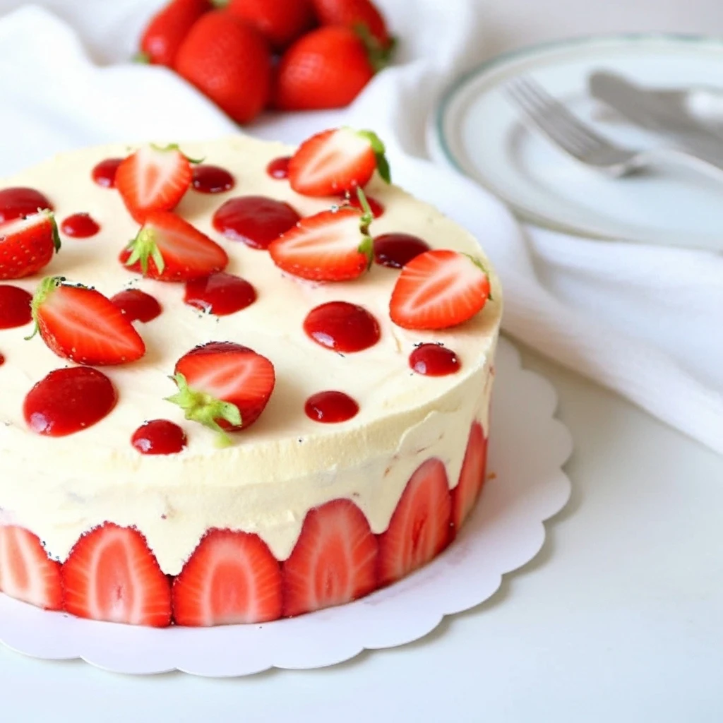 Fraisier Mousseline