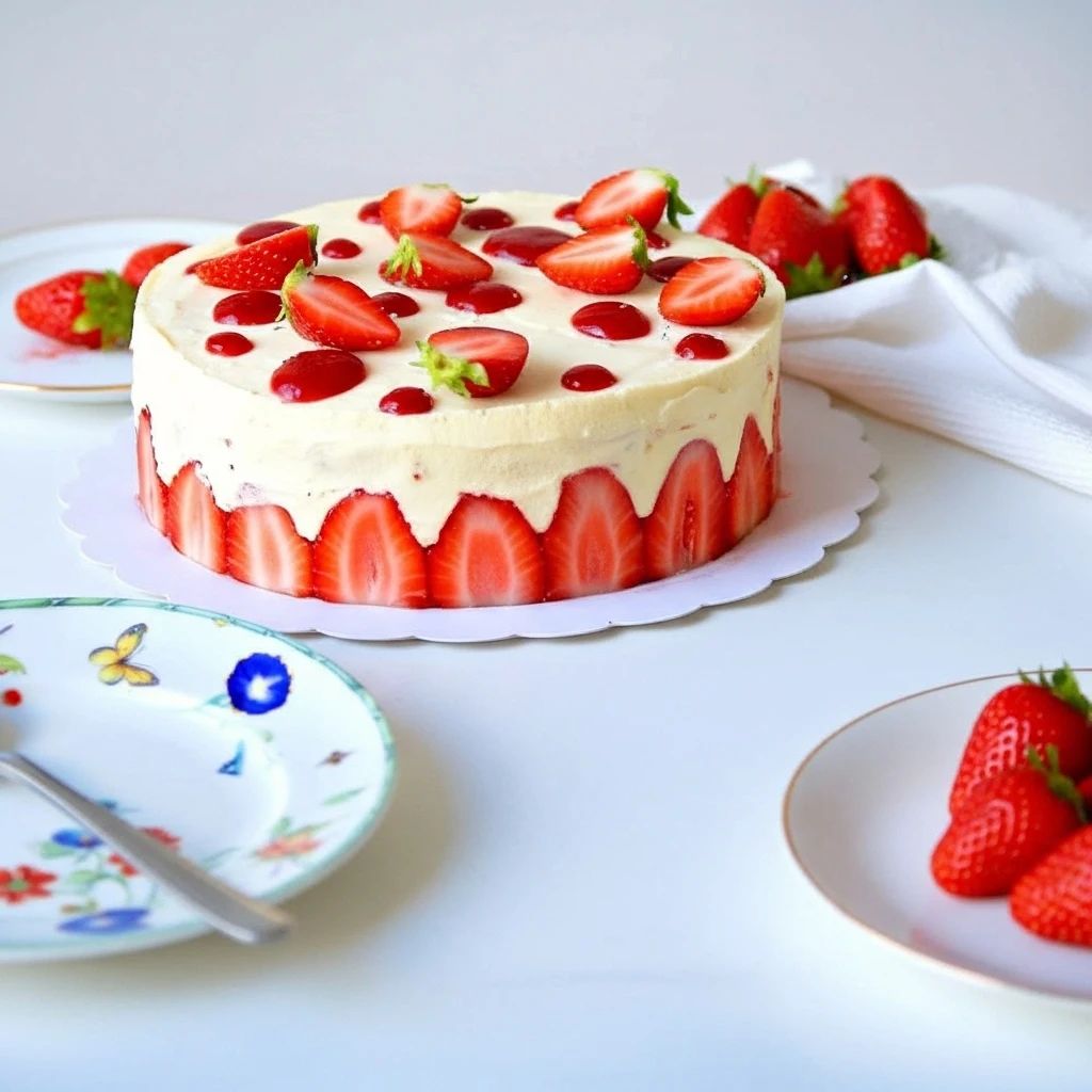 Fraisier Mousseline
