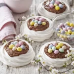 Mini pavlova de Pâques