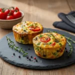 Muffins œufs légumes