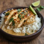 Poulet coco citron vert