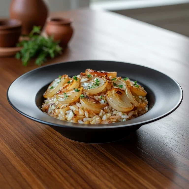 Riz à l'oignon