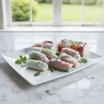 Rouleaux de printemps végétariens