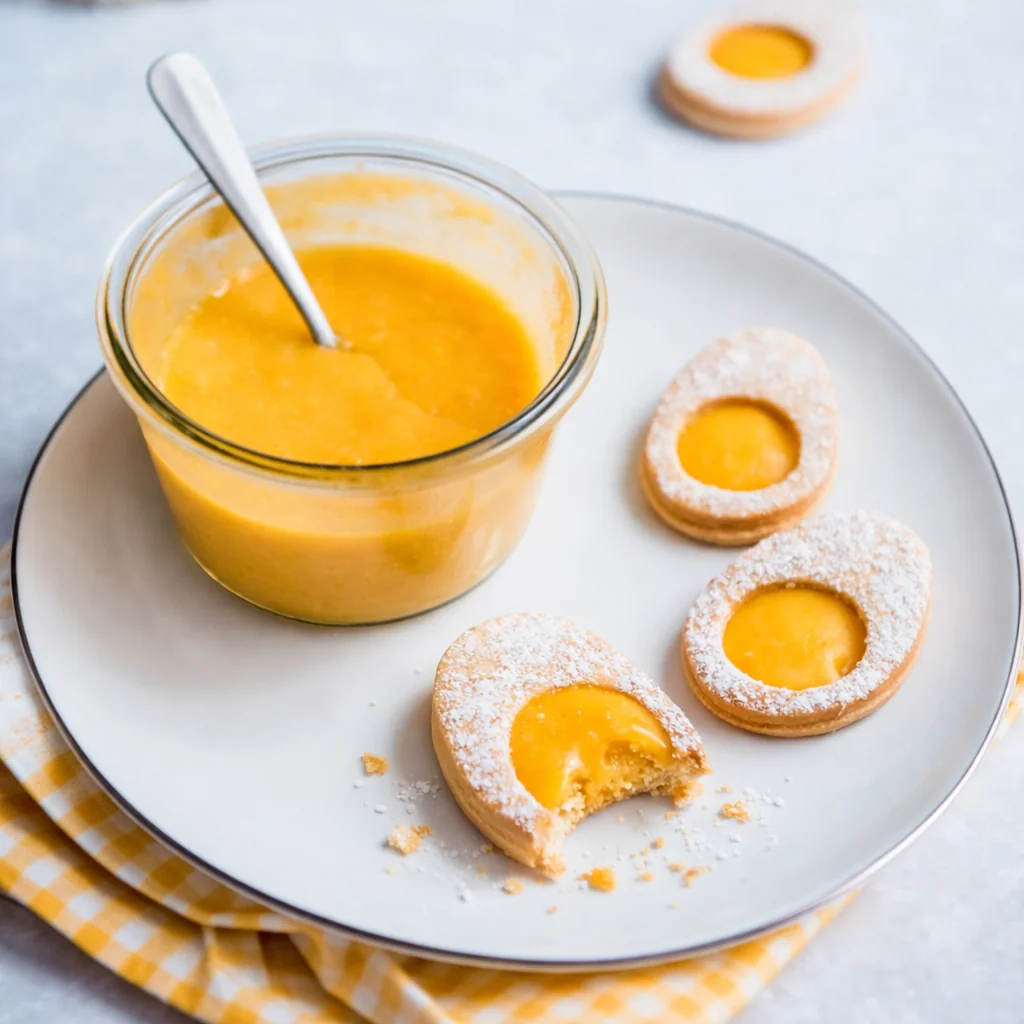 Sablés oeuf Pâques mangue