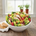 Salade crudités poulet