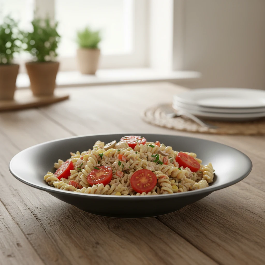 Salade de pâtes composée