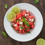 Salade melon feta