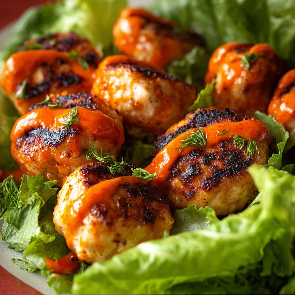 Salade poulet buffalo