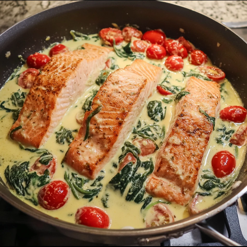 Saumon à la Toscane
