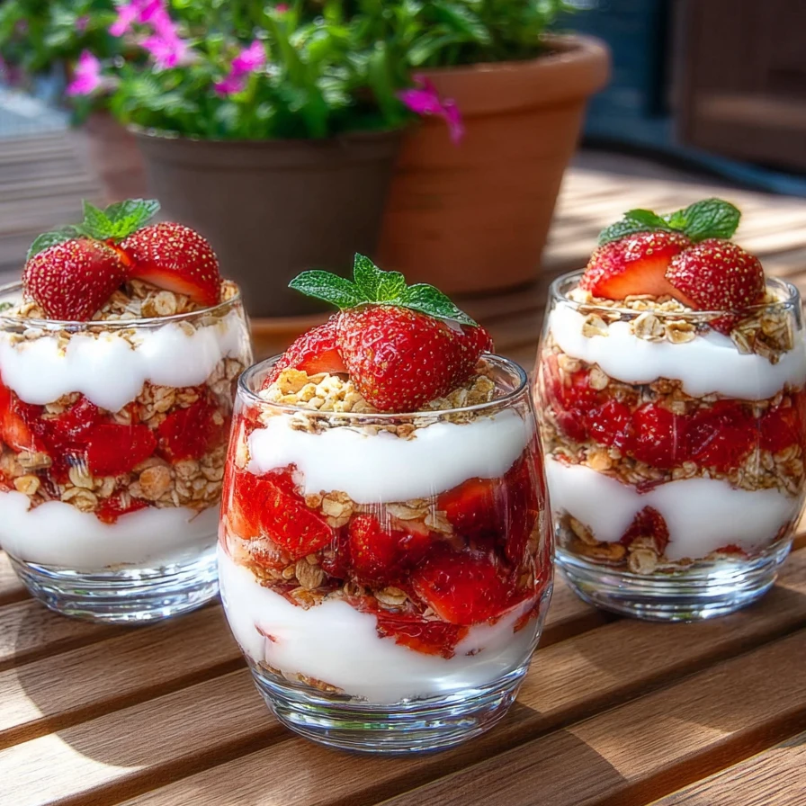 Tartare de fraises élégant aux pistaches et sablé breton 4 Tartare de fraises