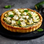 Tarte Courgette Feta
