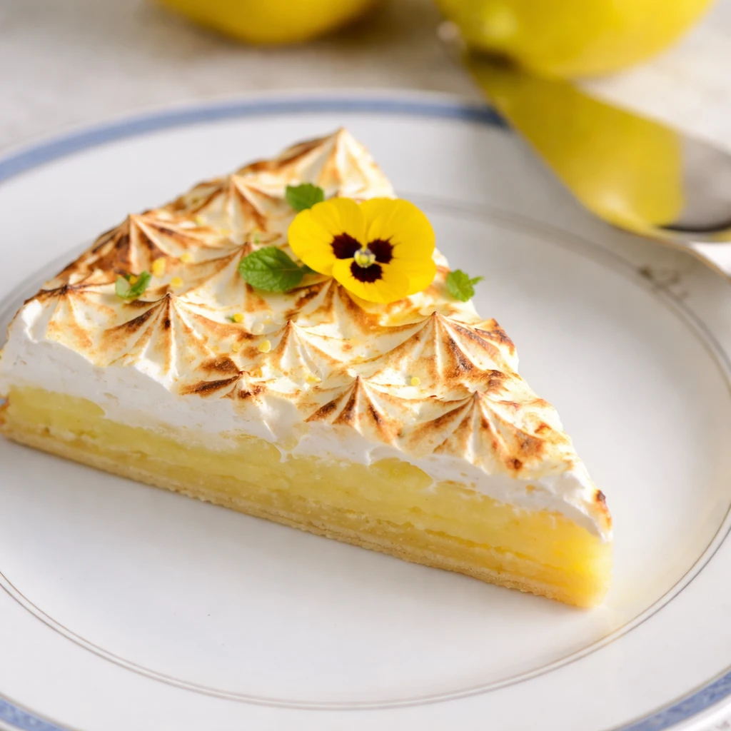 Tarte citron meringuée délicieuse et facile à réaliser 4 Tarte citron meringuée