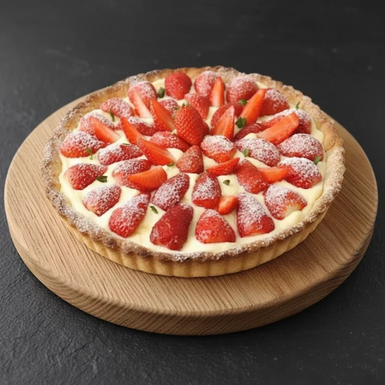 Tarte fraises mascarpone