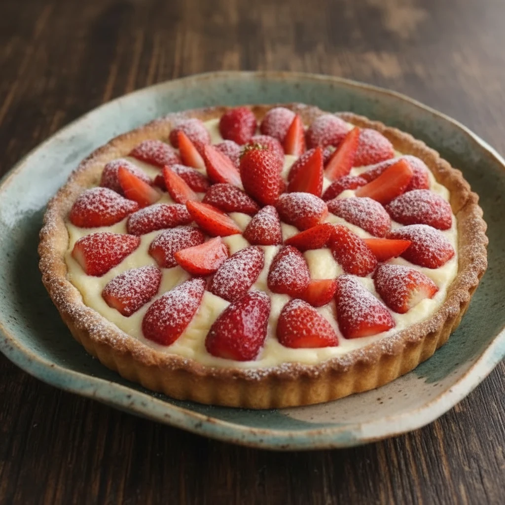 Tarte fraises mascarpone