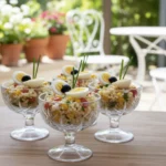 Verrines apéritif printemps