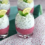 Verrines betterave roquette