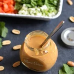 Vinaigrette beurre de cacahuètes