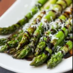 Asperges vertes grillées
