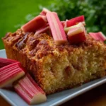 Cake rhubarbe Marmiton