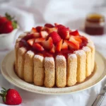 Charlotte aux fraises