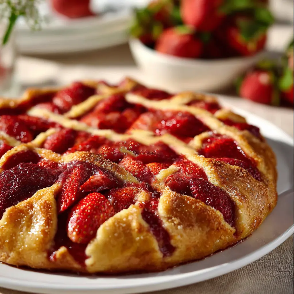 Gâteau aux fraises