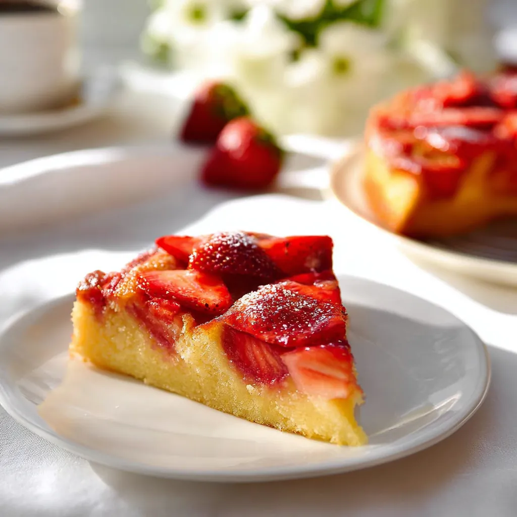 Gâteau aux fraises