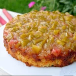 Gâteau rhubarbe