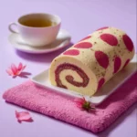 Gâteau roulé confiture fraise