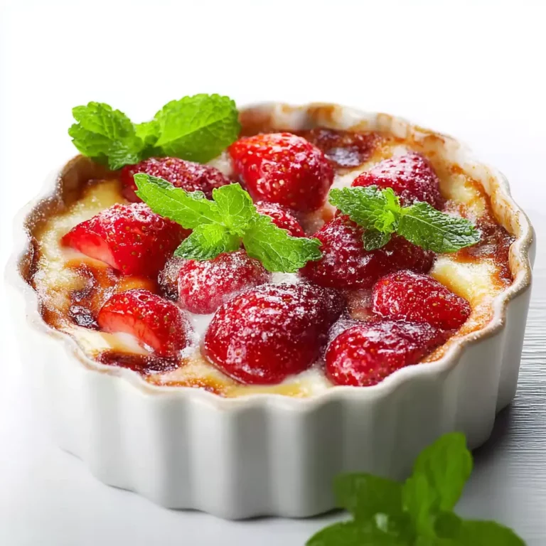 Gratin fruits rouges
