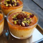 Gratins pêches amande