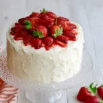 Layer cake fraise citron